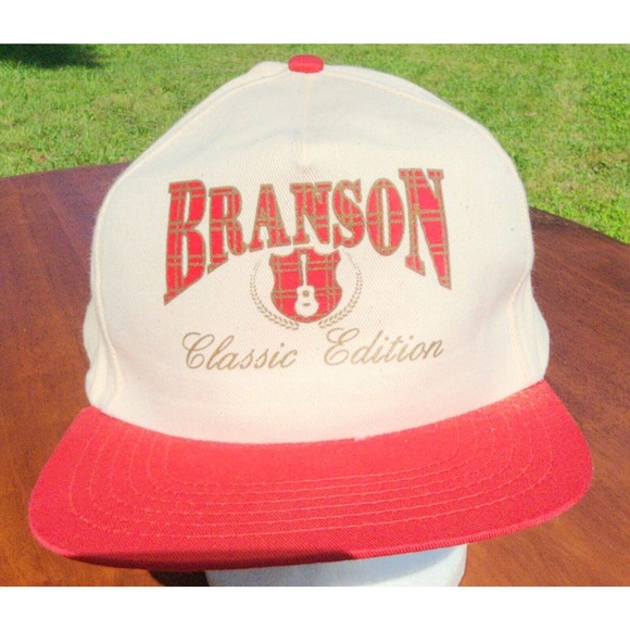 Vintage Branson Classic Edition Hat Cap Snapback Adjustable Canvas 100% Cotton - Picture 2 of 7